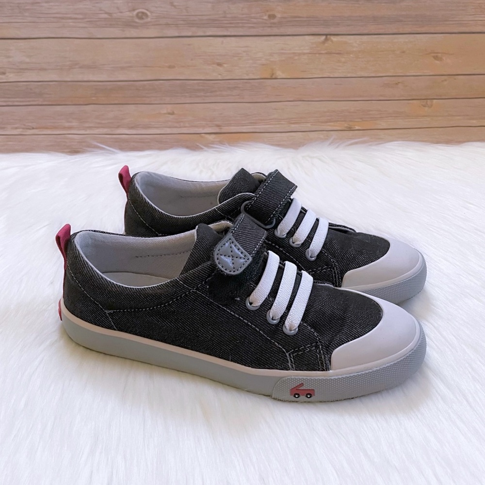 See Kai Run Boy’s Stevie II Black Denim Shoes
